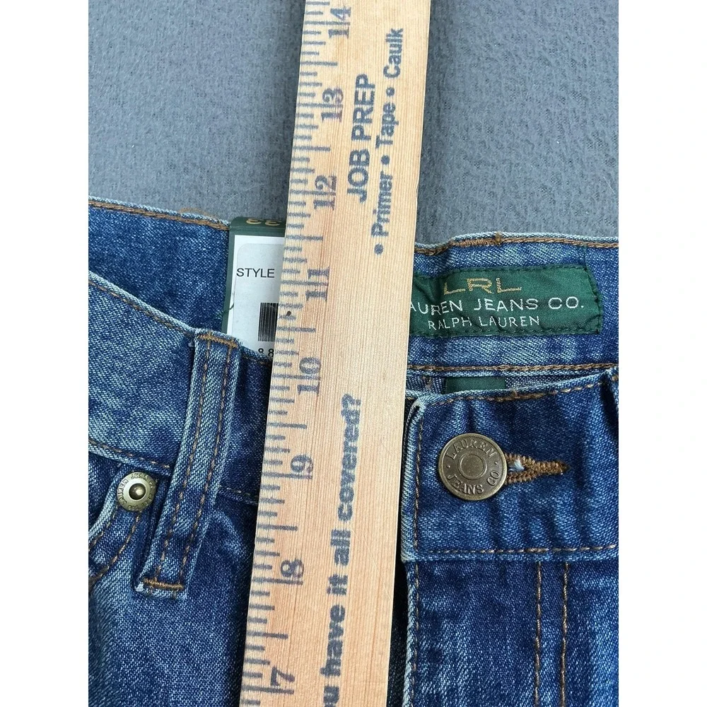 LRL‎ Lauren Jeans Ralph Lauren Jeans Womens 2 Medium Blue Bootcut Stretch Denim